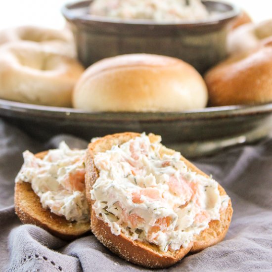 Smoked Salmon Bagel Spread