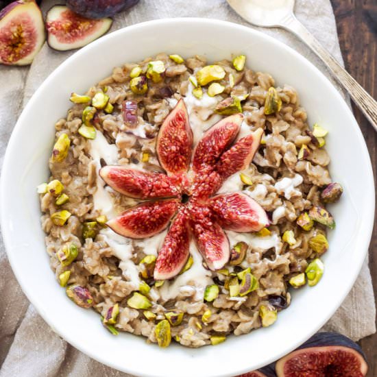 Vanilla Fig Oatmeal