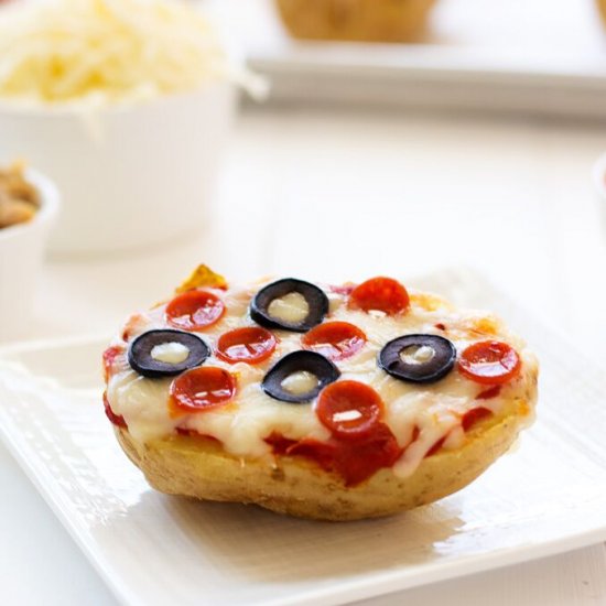 Baked Potato Pizzas