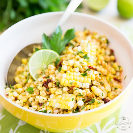 Chili Lime Corn Salad