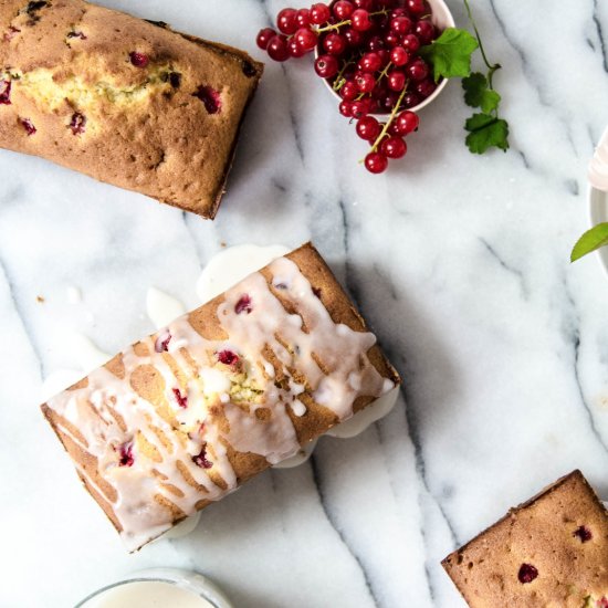 Red Currant Pound Cake