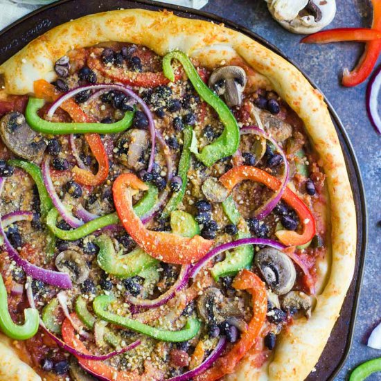 Vegan Fajita Pizza