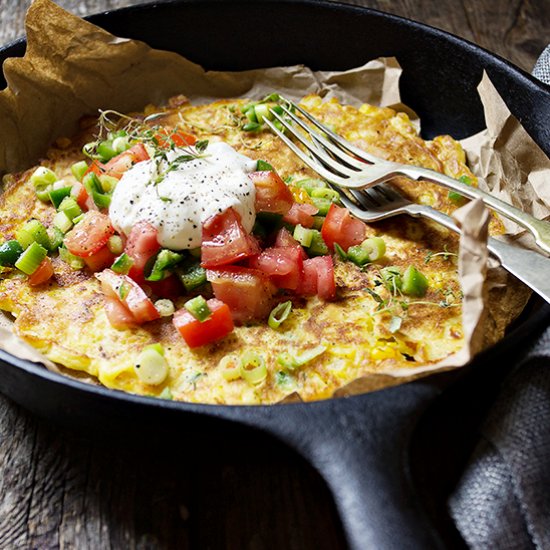 Corn Fritter Pancake