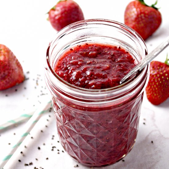 Strawberry Vanilla Chia Jam