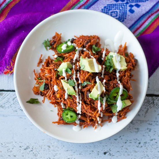 Vegan Chorizo Noodle Casserole