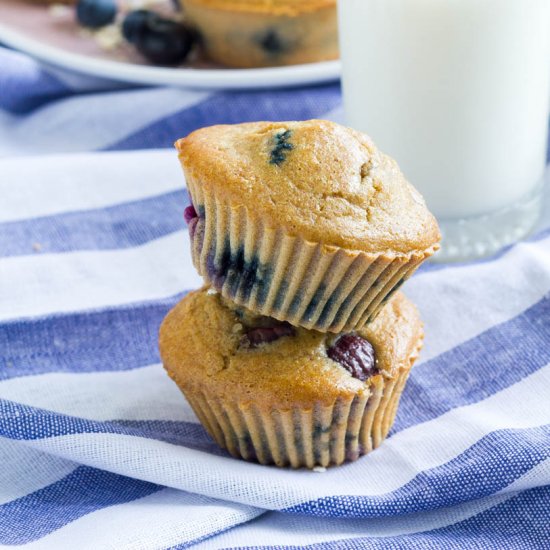 Oat Berry Muffins