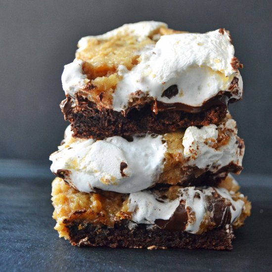 S’mores Brownie Bars