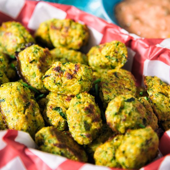 Oven-Baked Zucchini Tots