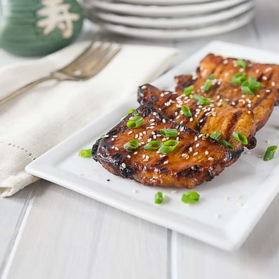 Korean BBQ Pork Chops