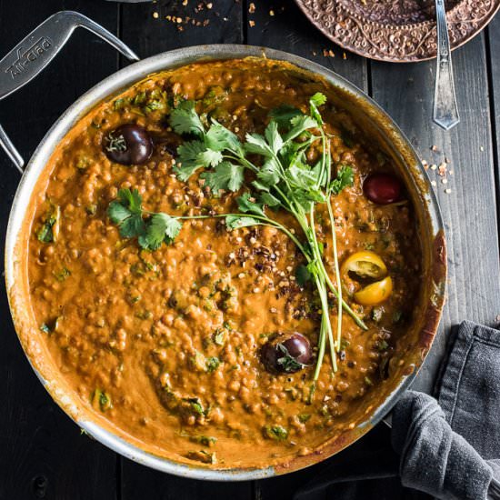 Creamy Coconut Lentil Curry