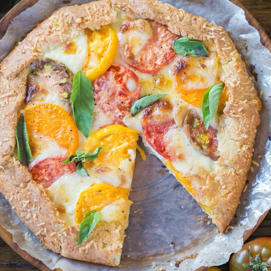 Mozzarella Tomato Galette