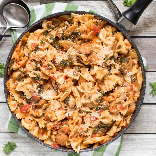 Sausage and Kale Pasta