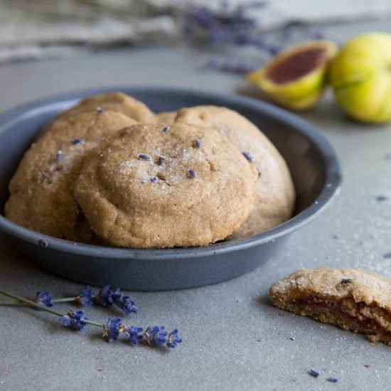 Fig and Lavender Cookies