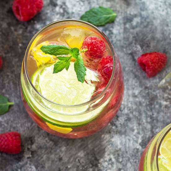 White Raspberry Mango Sangria