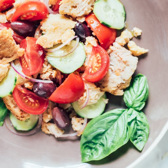 Panzanella: Bread and Tomato Salad