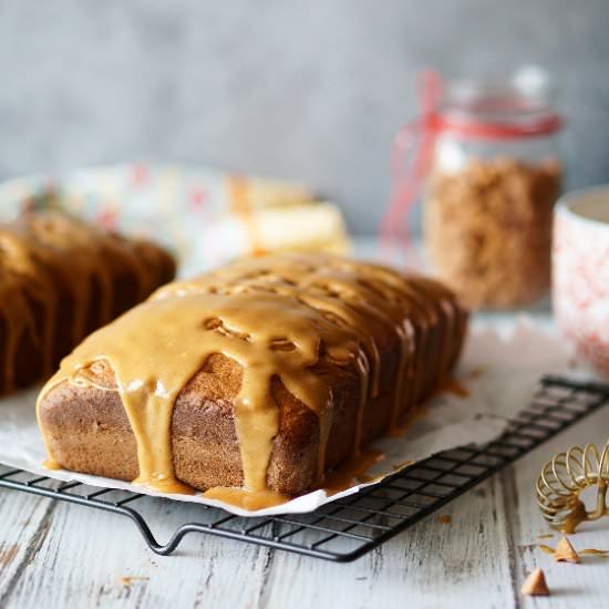 Triple Butterscotch Pound Cake