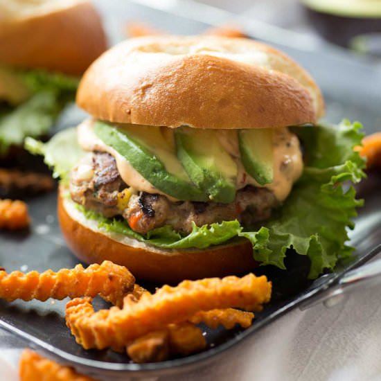 Southwest Turkey Burgers