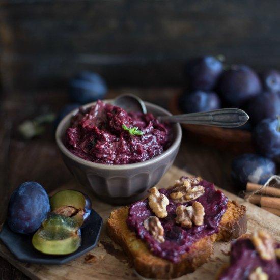 Sugar-free Plum Jam