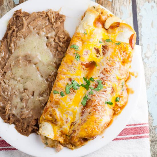 Three Cheese Enchiladas