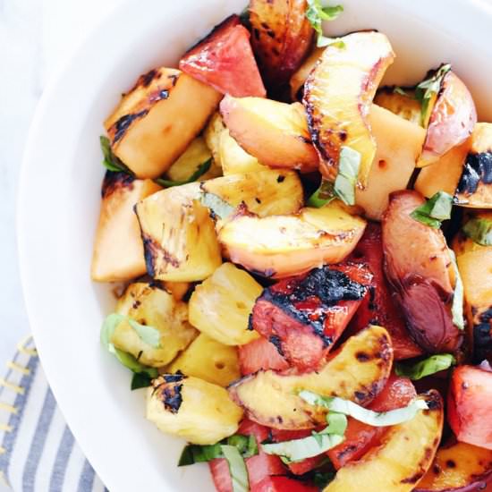 Grilled Fruit Salad