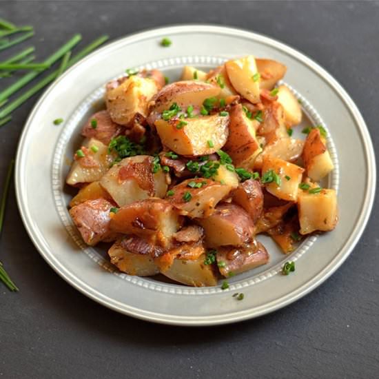 Slow Cooker Bacon Ranch Potatoes