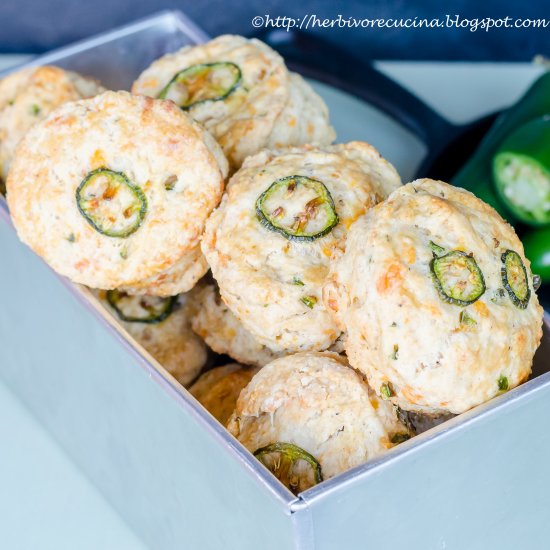 Cheddar and Jalapeño Scones