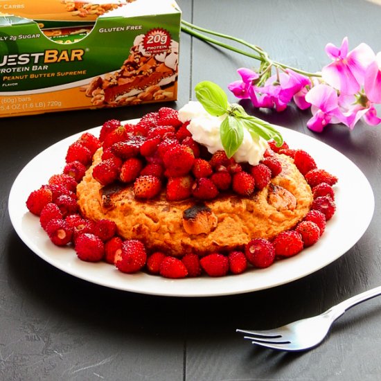 Protein omelette with pumpkin