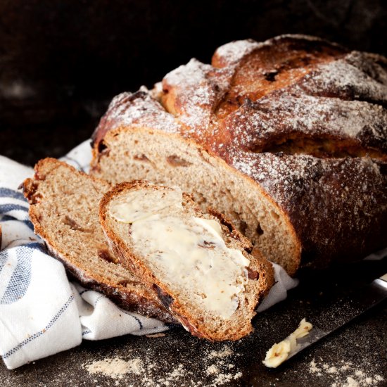 Coffee Date Rye Bread