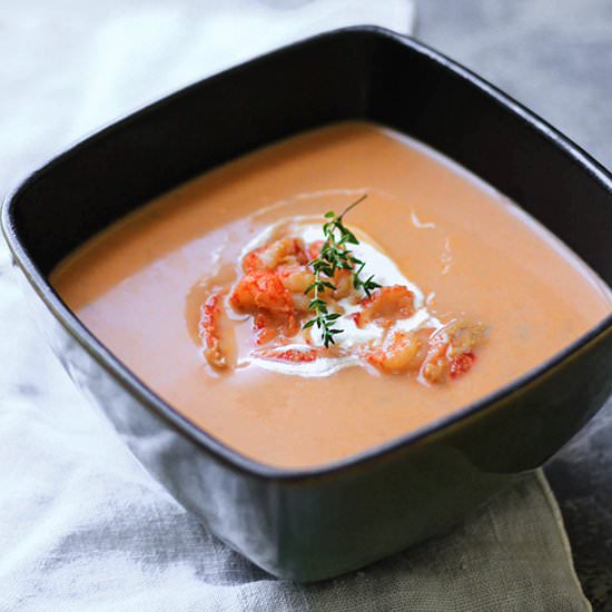 Easy Lobster Bisque