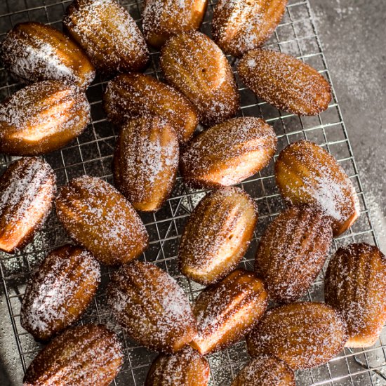 Orange Blossom Madeleines