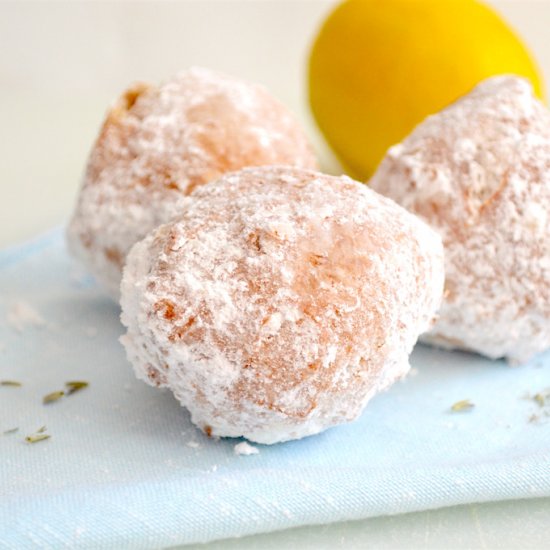 Lemon Lavender Zeppole