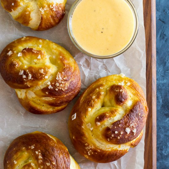 Homemade Soft Pretzels