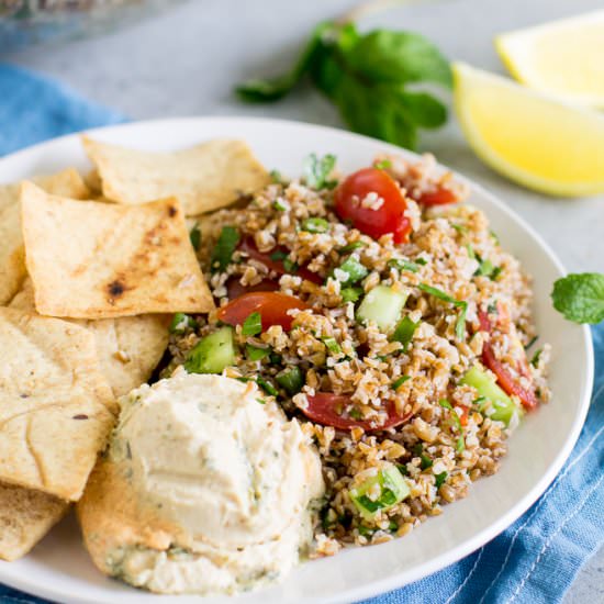 Easy Bulgur Tabbouleh