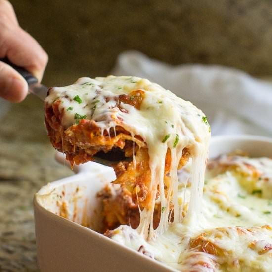 Make Ahead Lasagna