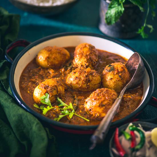 Chettinad Egg Curry