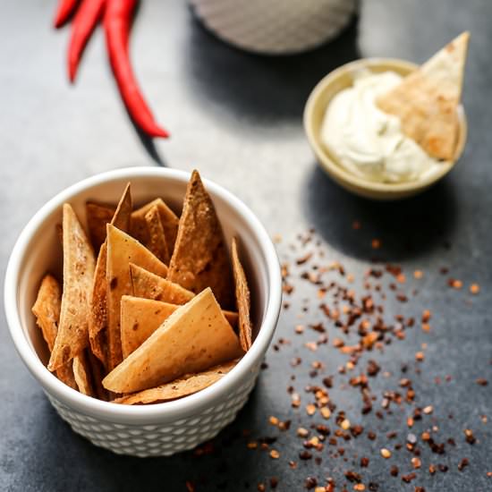 Home-made Tortilla Crisps