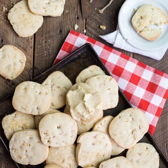 Apple Shortbread Cookies