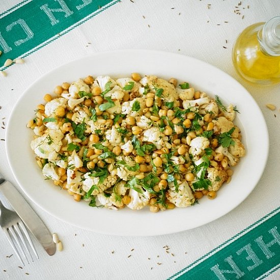 Spiced cauliflower salad