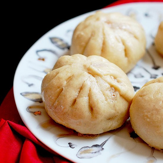 Pan-fried pork soup dumplings