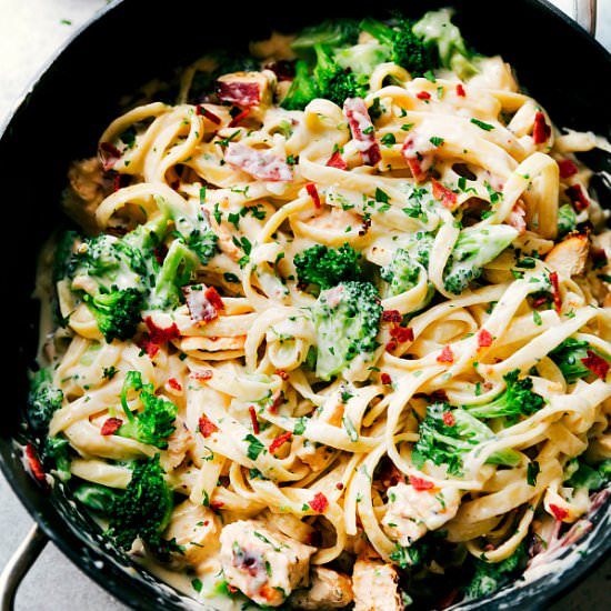 Skinny Chicken Alfredo