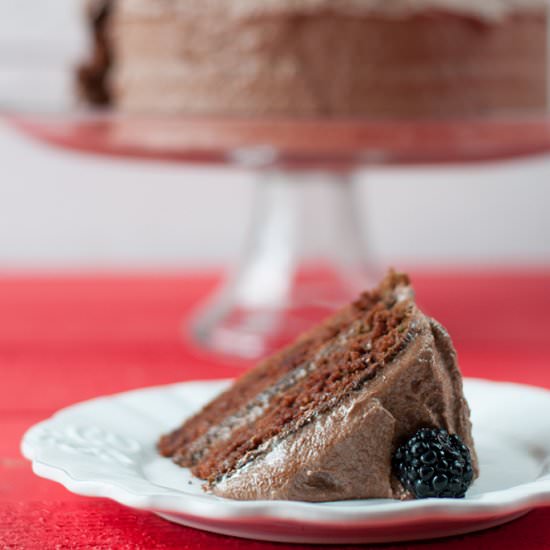 Vegan Mexican Chocolate Cake