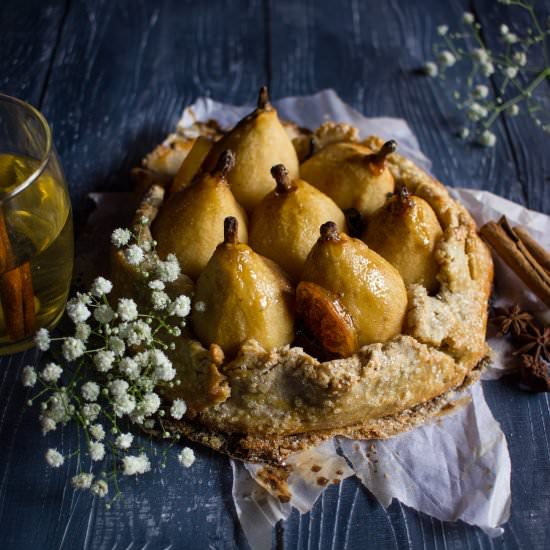 Hot Toddy Pear Galette