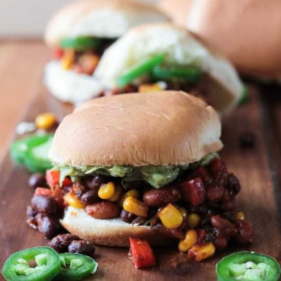 Meatless Mexican Sloppy Joes