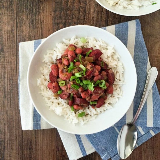 Crockpot Red Beans and Rice