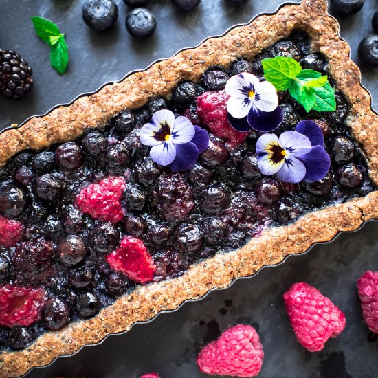 Gluten free Berry Pie