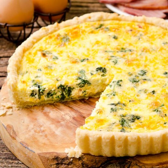 Ham and Cheese Quiche