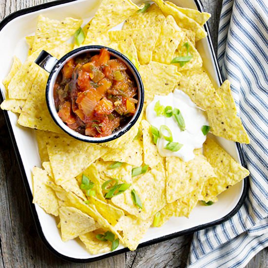 Small Batch Tomato Salsa