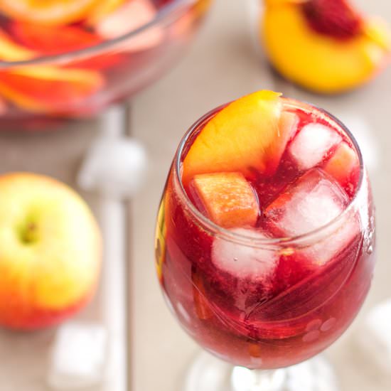 fruity red wine sangria