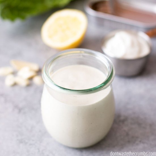 Homemade Caesar Dressing