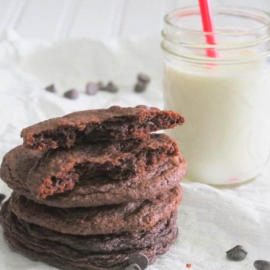 Chocolate Chips Nutella Cookies